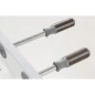 Calciobalilla da interno Garlando G-500 Pure White con aste rientranti