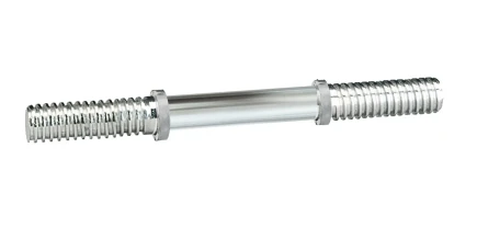 Manubrio Cromato 38 cm chiusura a vite