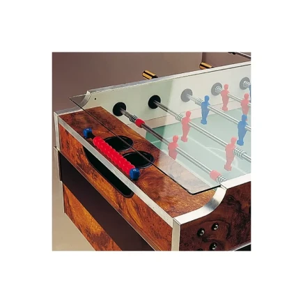 Calciobalilla da interno Garlando Olympic con aste rientranti omologato N.O.D.