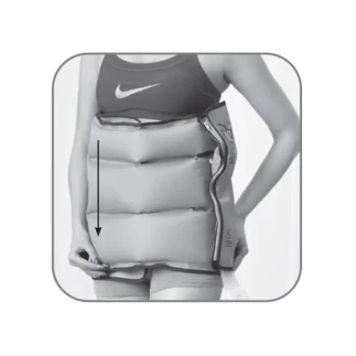Accessori Pressoterapia Mesis Kit estetica JoySense con fascia addominali e glutei, connettore singolo e sdoppiatore