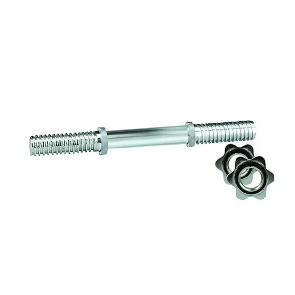 Pesi e Manubri Toorx Manubrio cromato 35 cm - diam. 25 mm con chiusura a vite