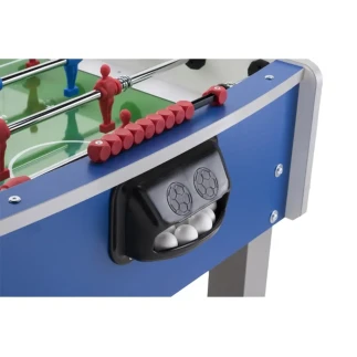 Bomber blu dettaglio uscita palline