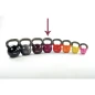Kettlebell Toorx Kettlebell 12 Kg. in vinile amaranto