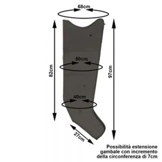 Pressomassaggio Gambale senza connettore