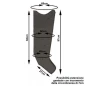 Accessori Pressoterapia Mesis Gambale Sovrex© senza connettore FOUR4/SIX6