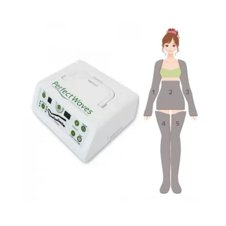 Pressoterapia Mesis Perfect Waves PressoMassage Complete con 2 gambali + Kit Slim Body + 2 Bracciali + borsa per accessori
