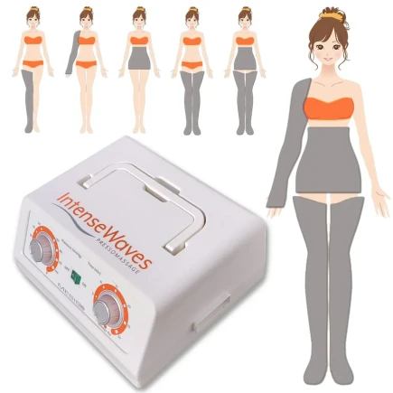 Pressoterapia MESIS Intense Waves PressoMassage Pro con 2 gambali   Kit Slim Body   Bracciale