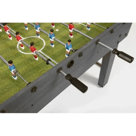 Calciobalilla da interno Garlando F-2 rovere grigio con aste uscenti