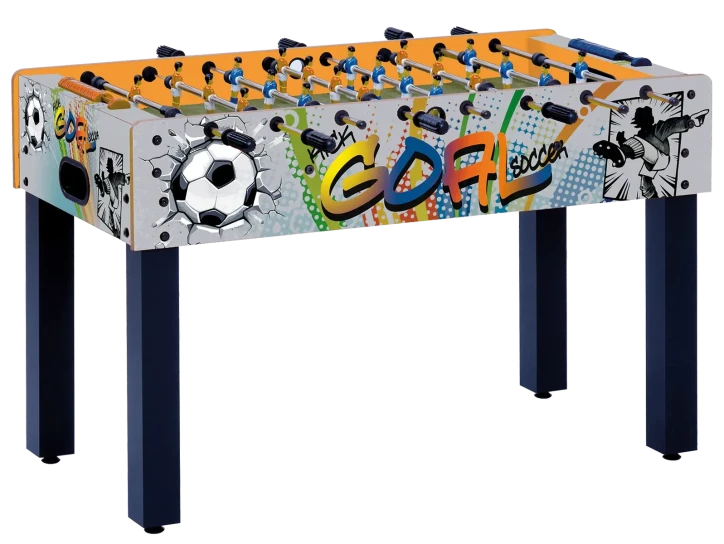 F-1 con grafica GOAL con aste rientranti