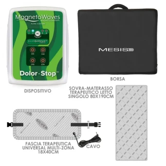 Magnetowaves Dolor-Stop Dotazione Single Bed