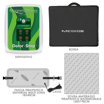 Magnetoterapia Mesis MagnetoWaves Dolor-Stop Dotazione DOUBLE BED