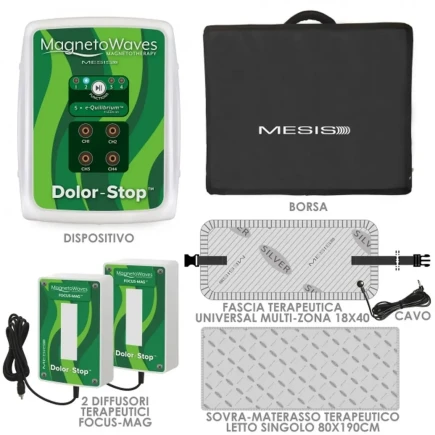 Magnetoterapia Mesis MAGNETOWAVES DOLOR-STOP DOTAZIONE SINGLE BED PLUS
