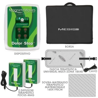 Magnetowaves Dolor-Stop Dotazione Double Bed Plus