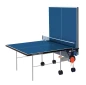 Tavoli da Ping Pong Garlando Training Outdoor Blu con ruote