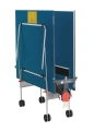 Tavoli da Ping Pong Garlando Training Indoor Blu con ruote