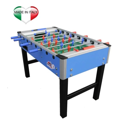 Calciobalilla da interno Roberto Sport College Lift Azzurro