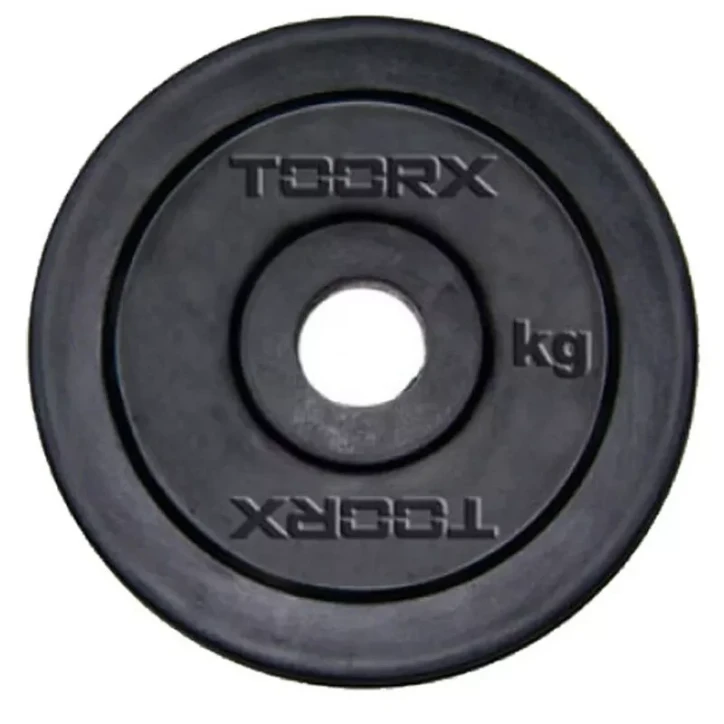 Disco in ghisa gommato Kg 20 - Toorx