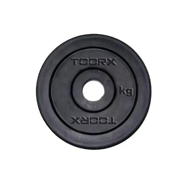 Dischi e Bilancieri Toorx Disco in ghisa gommato Kg 5 Dischi e Bilancieri Toorx Disco in ghisa gommato Kg 5