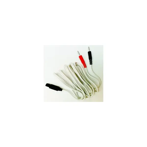 Ricambi Elettrostimolatori I-Tech Cavo a spinotto bianco per T-One Ricambi Elettrostimolatori I-Tech Cavo a spinotto bianco per T-One