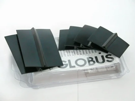 GLOBUS  Kit 6 elettrodi in silicone conduttivo  Ricambi elettrostimolatori