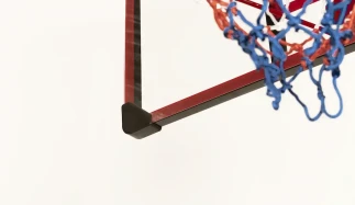 Dettaglio canestro tabellone basket Huston