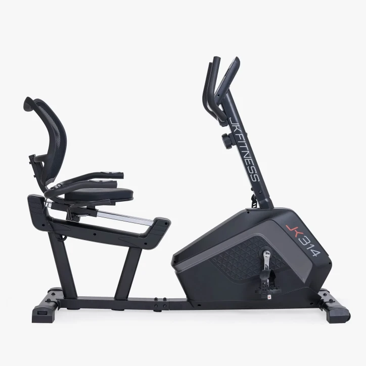 Cyclette recumbent JK314 con schienale