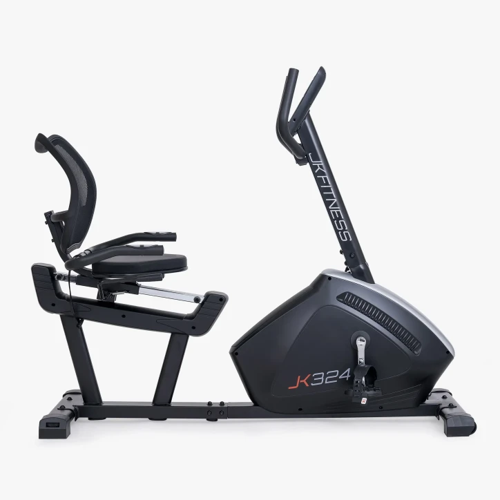 Cyclette recumbent JK324 con console a colori