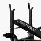Panche multifunzione Jk Fitness JK 6060 Panca Piana Regolabile Con Porta Bilanciere