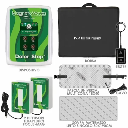Magnetoterapia Mesis MAGNETOWAVES DOLOR-STOP DOTAZIONE SINGLE BED PLUS