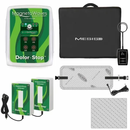 Magnetowaves Dolor-Stop Dotazione Double Bed Plus con tester per verifica emissioni, omaggio