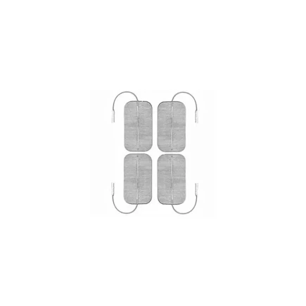 4 Elettrodi Myotrode Platinum 50x90 mm a cavetto