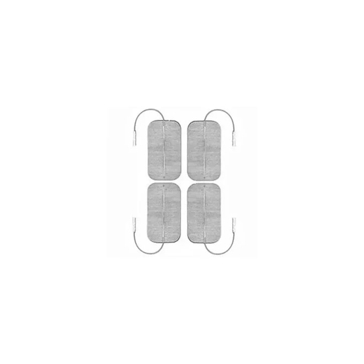 4 Elettrodi Myotrode Platinum 50x90 mm a cavetto