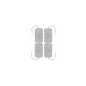 Elettrodi Globus 4 Elettrodi Myotrode Platinum 50x90 mm a cavetto
