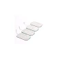 Elettrodi Globus 4 Elettrodi Myotrode Premium 90x50 mm a cavetto