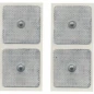Elettrodi Globus 4 Elettrodi quadrati 50 x 50 mm a bottone