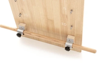 Allenamento su Wall Unit con bastoni