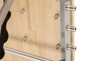 Parete Attrezzata Pilates in Legno  Wall Unit Mooma