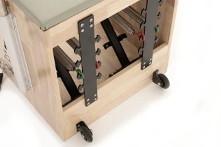 Dettaglio della struttura in legno di quercia