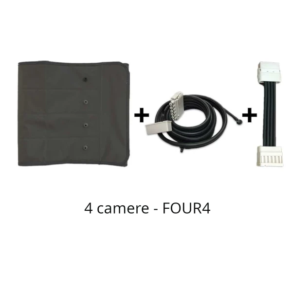 Accessori Pressoterapia Mesis Kit Slim Body fascia + connettore + sdoppiatore FOUR4/SIX6
