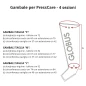 Accessori Pressoterapia Globus Gambale per PressCare 4 sezioni Accessori Pressoterapia Globus Gambale per PressCare 4 sezioni