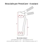 Accessori Pressoterapia Globus Bracciale per PressCare