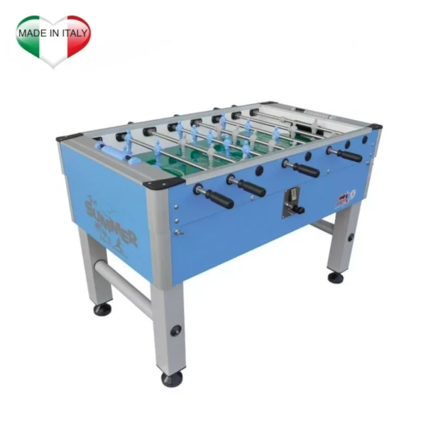 Calciobalilla da esterno Roberto Sport Summer con gettoniera