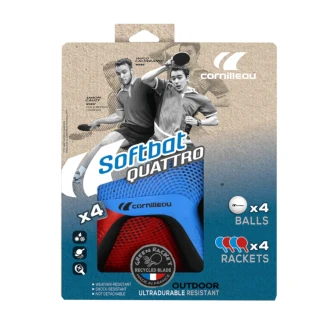 Softbat pack Quattro (4 racchette + 4 palline)