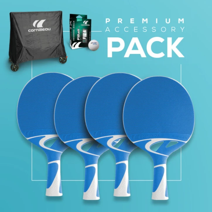 Set PREMIUM pack outdoor (copertura Premium+ 4 racchette Tacteo 30+ 6 palline) Set PREMIUM pack outdoor (copertura Premium+ 4 racchette Tacteo 30+ 6 palline)