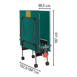 Training Indoor Verde con ruote MISURE