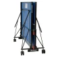 Tavoli da Ping Pong Garlando Progress Outdoor Blu con ruote