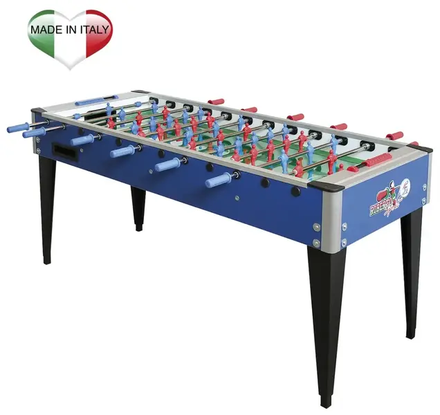 Calciobalilla da interno Roberto Sport College Six Blu Calciobalilla da interno Roberto Sport College Six Blu