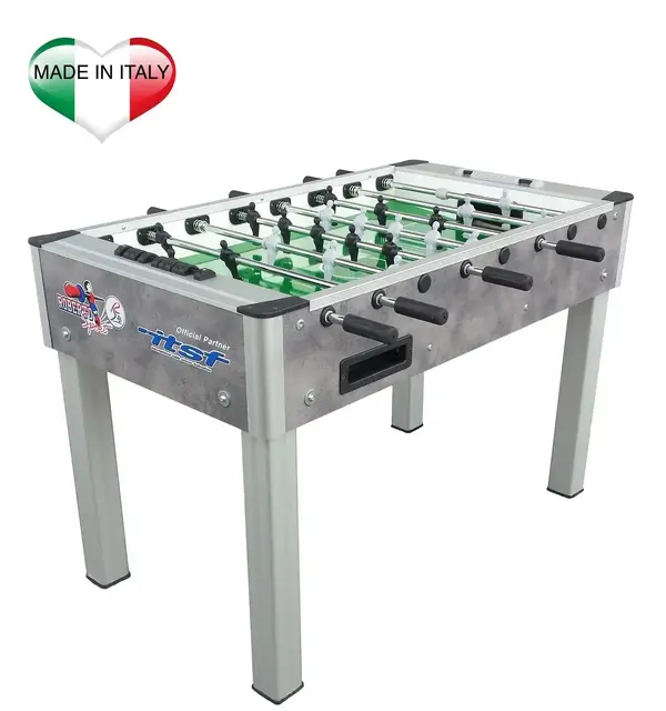 Calciobalilla da interno Roberto Sport College Pro Grigio/blu Calciobalilla da interno Roberto Sport College Pro Grigio/blu