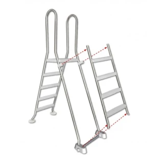 New Plast Scaletta Inox Safe