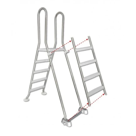 New Plast Scaletta Inox Safe